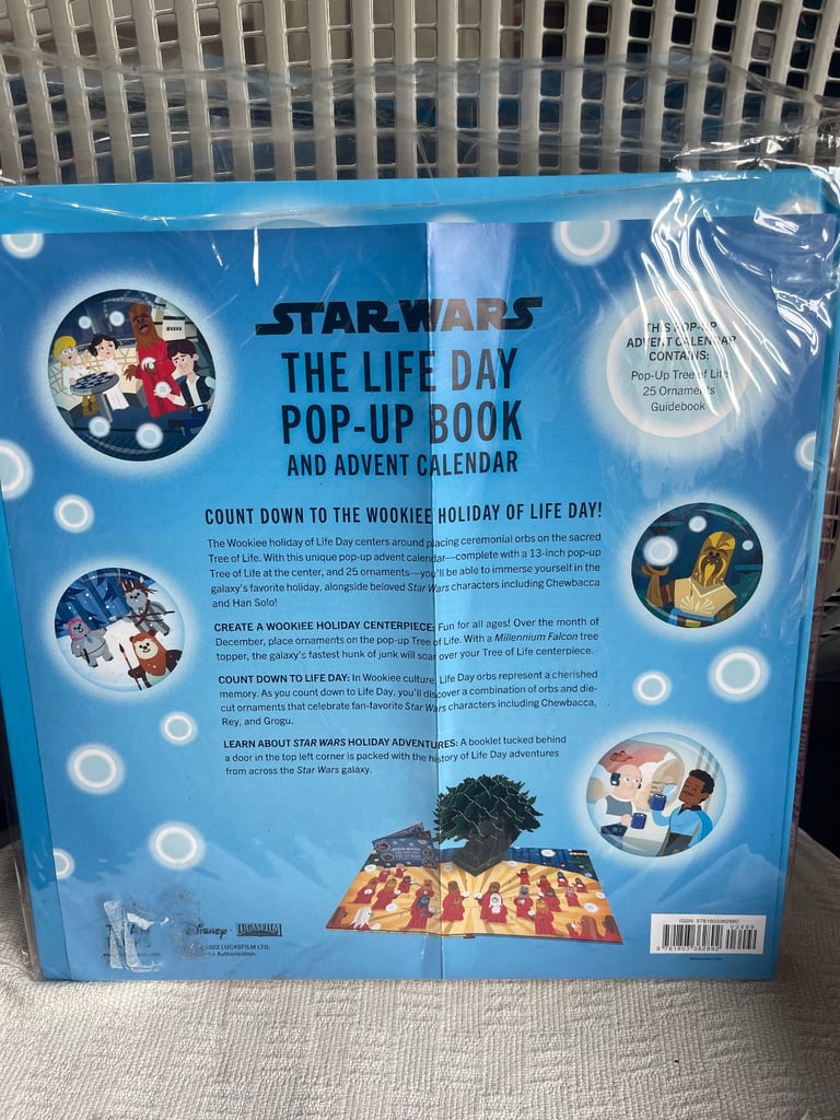 Star Wars Pop-up Book and Advent Calendar and pencil case. £10. Collect Chichester