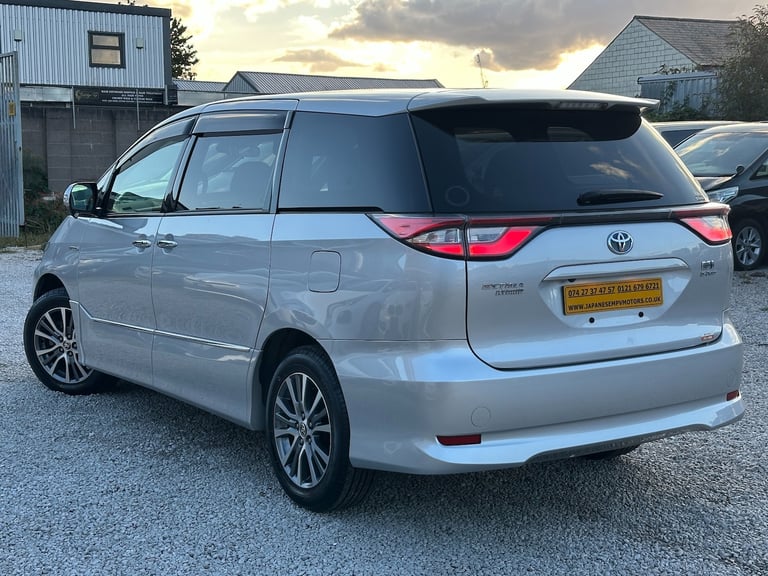 2019 TOYOTA ESTIMA HYBRID 12/2019 (69 PLATE) PURPLE 7 SEATER HALF LEATHER 