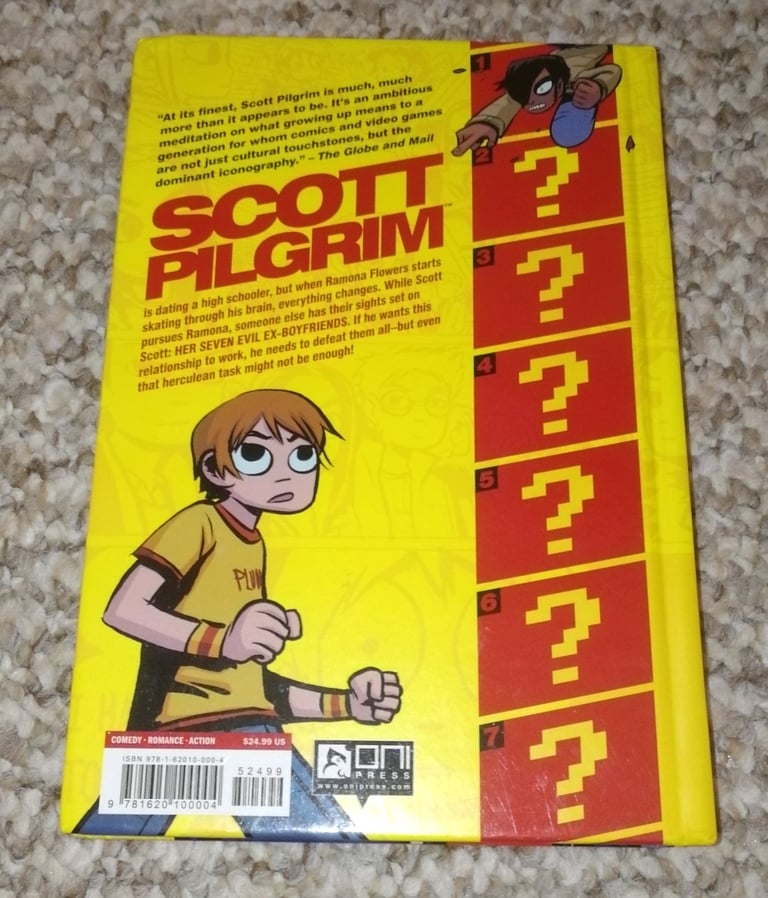 Scott Pilgrim Scott Pilgrim's Precious Little Life 1 Graphic Novel Hardback Book