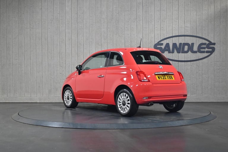 2020 Fiat 500 1.2 Lounge Euro 6 (s/s) 3dr HATCHBACK Petrol Manual