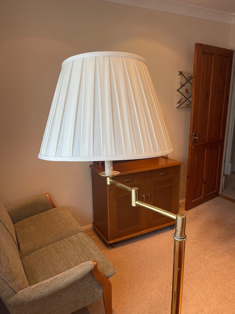 image for Tall Lamp with bulb and lampshade