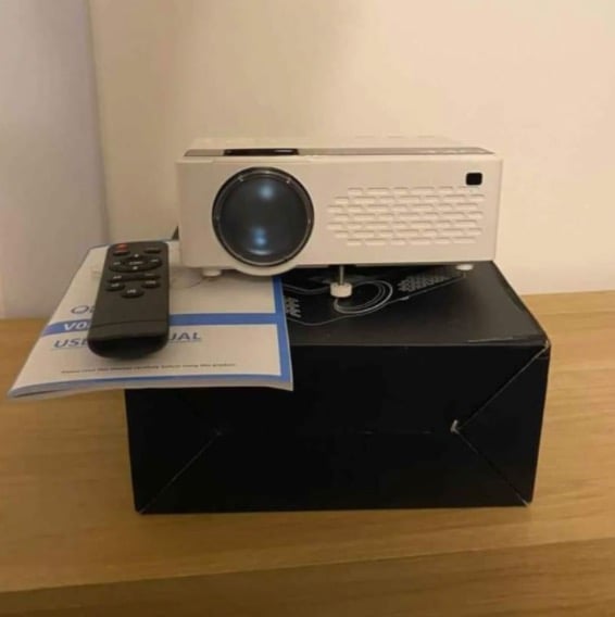 1080p Full HD Wireless Projector and Wireless Remote Controlled Projector  Screen | in Knightswood, Glasgow | Gumtree