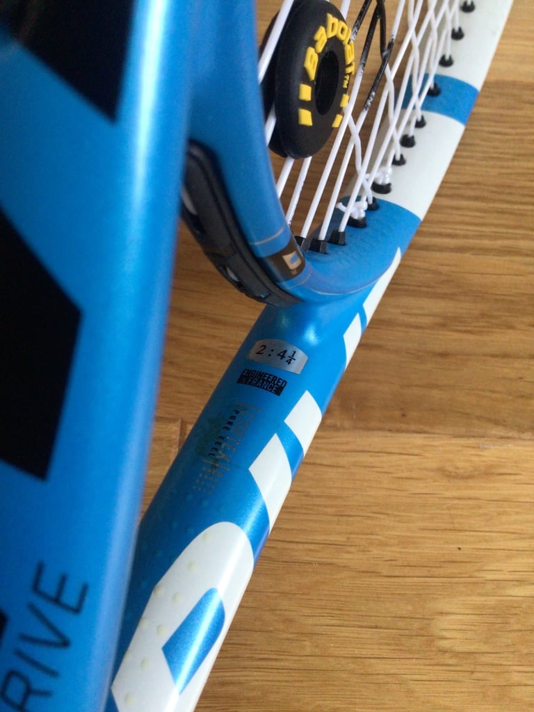 Babolat Pure Drive Tennis Racket. Grip 2. Fresh Restring 