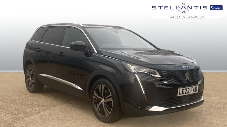 image for 2022 Peugeot 5008 1.2 PureTech GT SUV 5dr Petrol EAT Euro 6 (s/s) (130 ps) SUV Petrol Automatic