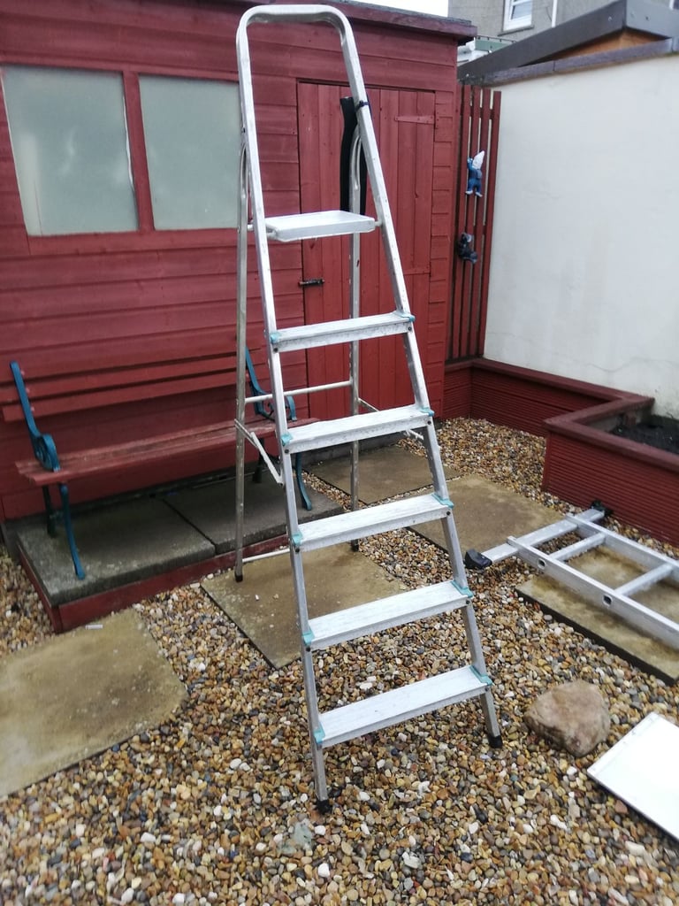 image for 6ft step ladder aluminium 