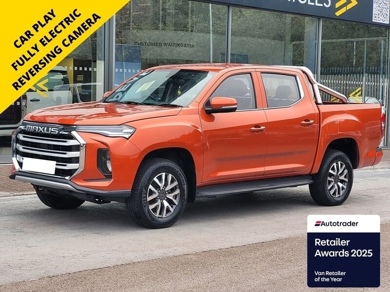 2023 Maxus T90EV Elite Pickup Double Cab EV Auto RWD (177ps) with Car Play, Reversing Camera Pick...