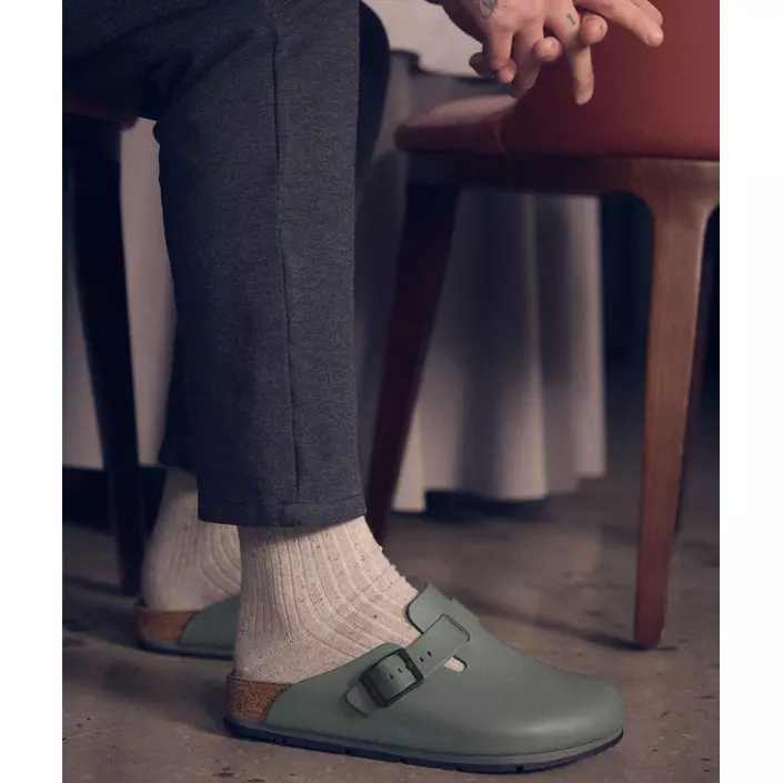image for Birkenstock Boston PROFESSIONALS rrp £100-120 anti slip (thyme) size 10 rrp £120