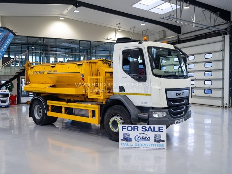 DAF TRUCKS LF260, Econ Twin Chamber Augered Hot Box, 360° Rotating Beacons, A/C