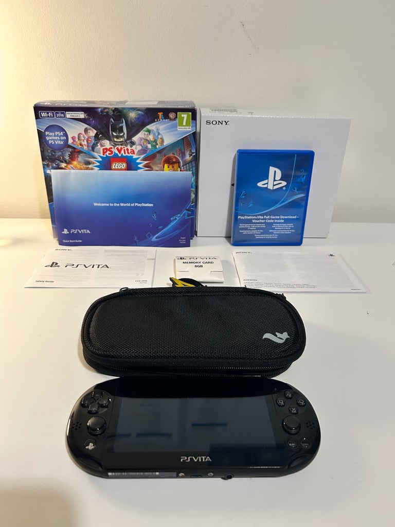 Sony PS Vita Slim Console + Rare Games Bundle (Boxed, Excellent Condition) 