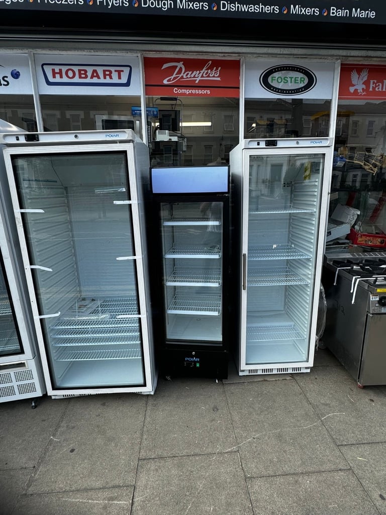 Commercial single door fridges freezers chiller cafe shop 