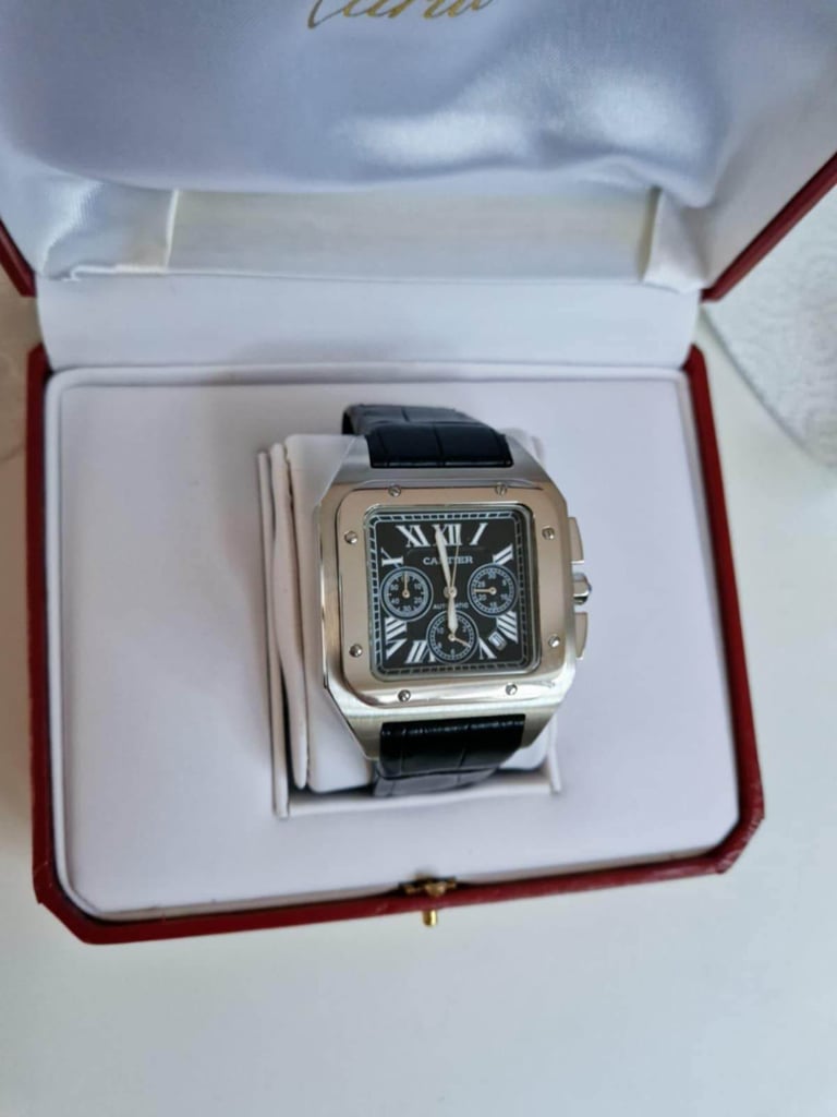 Men cartier watch santos smart 