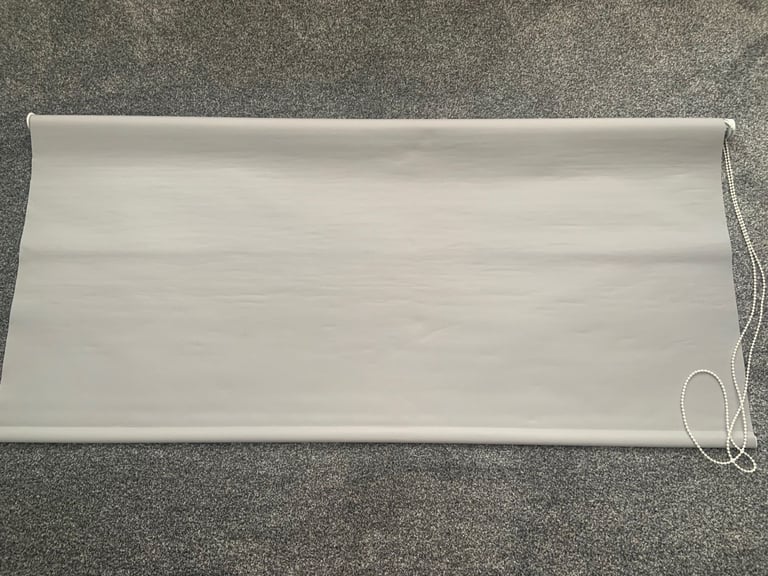 image for Grey Roller Blinds x 3