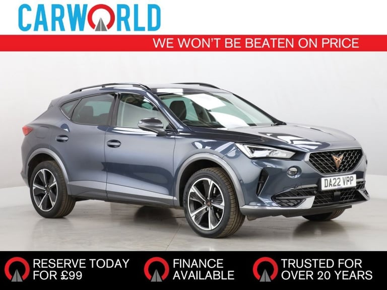 image for 2022 Cupra Formentor 1.5 TSI V1 SUV 5dr Petrol DSG Euro 6 (s/s) (150 ps) HATCHBACK Petrol Automatic