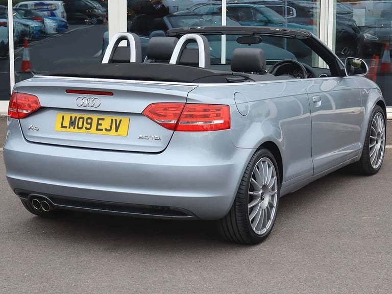 2009 Audi A3 2.0 TDI S Line 2dr S Tronic CONVERTIBLE Diesel Automatic