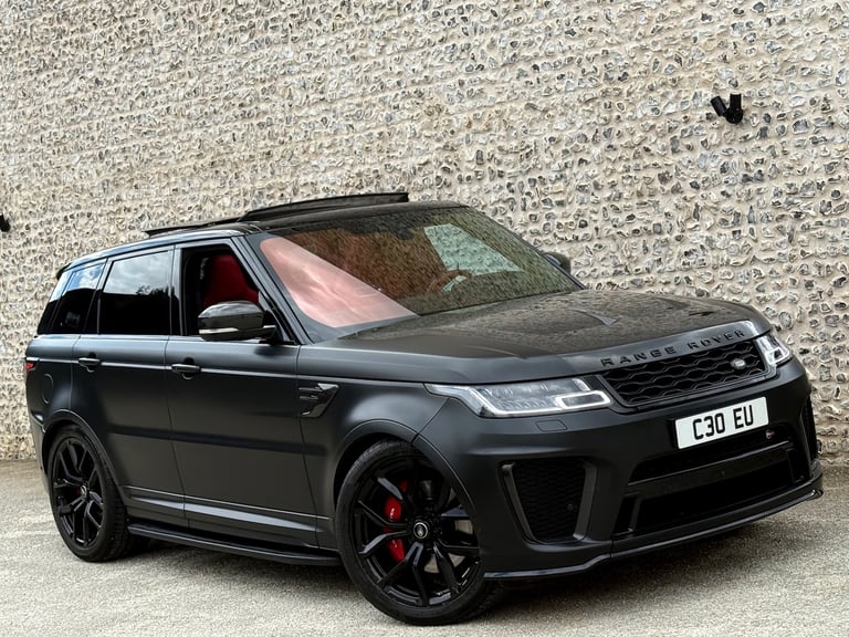LEFT HAND DRIVE 2018 RANGE ROVER SPORT 5.0 SVR [CARBON] ONLY 12k MILES! | LHD