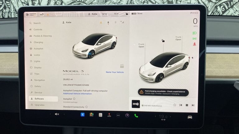 2021 Tesla Model 3 Standard Range Plus Saloon 4dr Electric Auto RWD (241 bhp) Saloon ELECTRIC Aut...