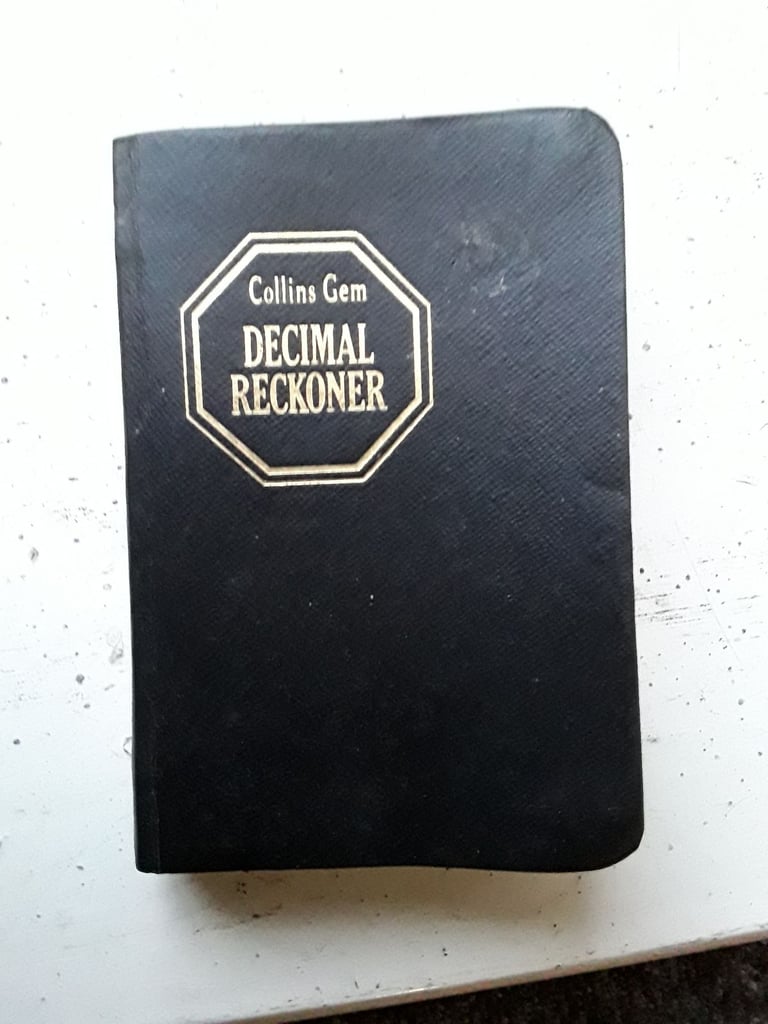 image for Decimal reconer, Collins gem