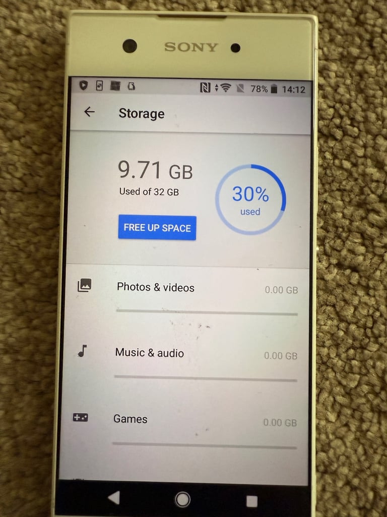 Sony Xperia XA1 G3121 4G 32GB Android Smartphone