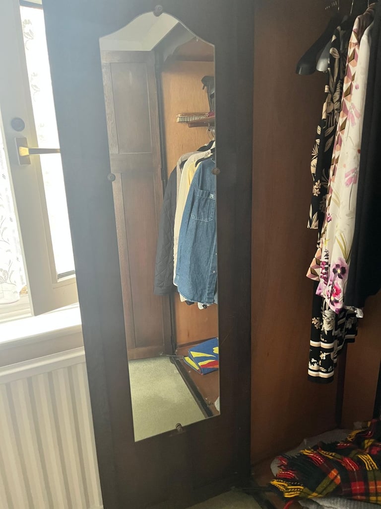 Wooden wardrobe 