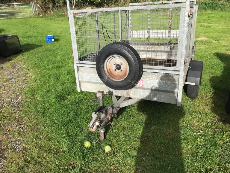 Car trailer Wessex 6x4 caged trailer