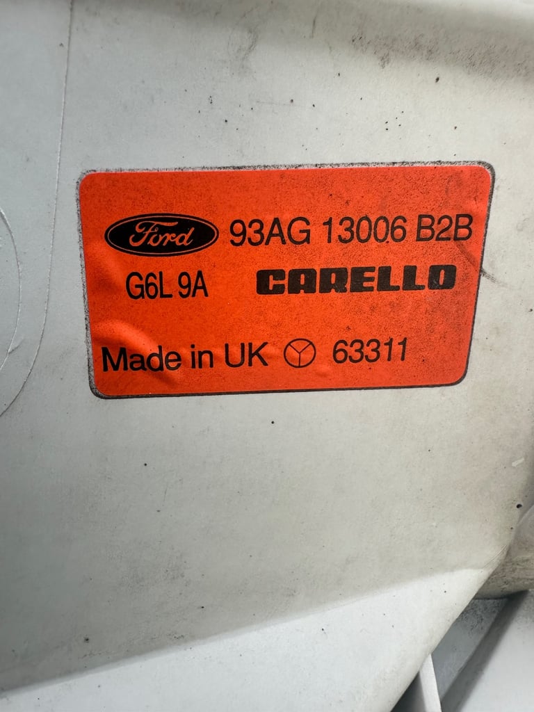 Breaking Ford Orion 1993 on a k reg