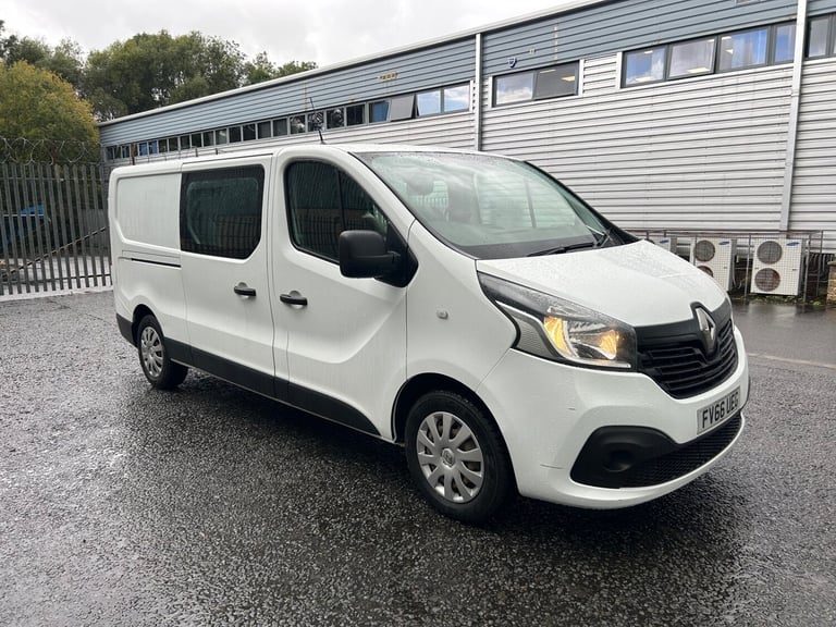 image for 2017 Renault Trafic LL29 ENERGY dCi 125 Business+ lwb  Crew cab Van euro 6 no vat vat Crew Van Di...