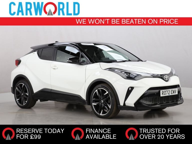 2022 Toyota C-HR 2.0 VVT-h GR SPORT SUV 5dr Petrol Hybrid CVT Euro 6 (s/s) (184 ps) HATCHBACK PET...