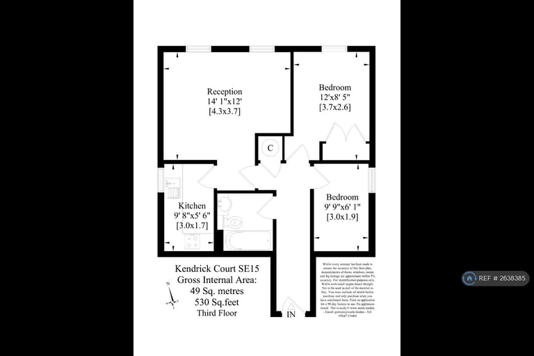 2 bedroom flat in Woods Road, Peckham, SE15 (2 bed) (#2638385)