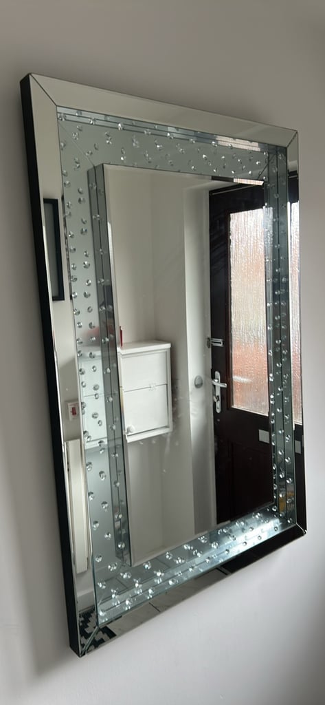 image for Next mirror small unnoticeable chip in corner, Cost £400 new