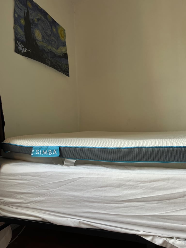 image for Simba Hybrid Mattress Topper – Double (135x190 cm)