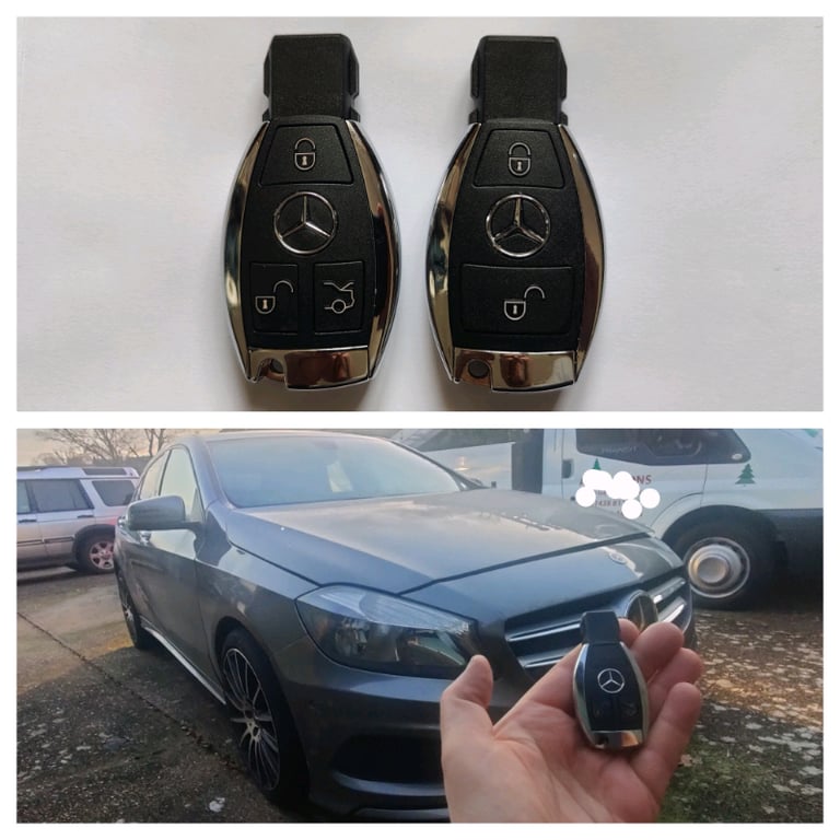 Mercedes replacement key, spare/all keys lost/program