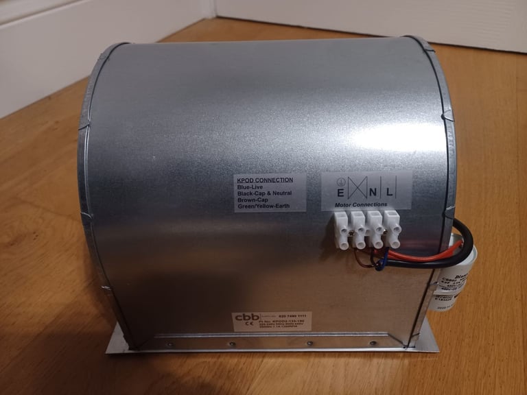 CBB Fan Coil Unit Motor  1350 RPM 250W 240V with capacitor, Brand new