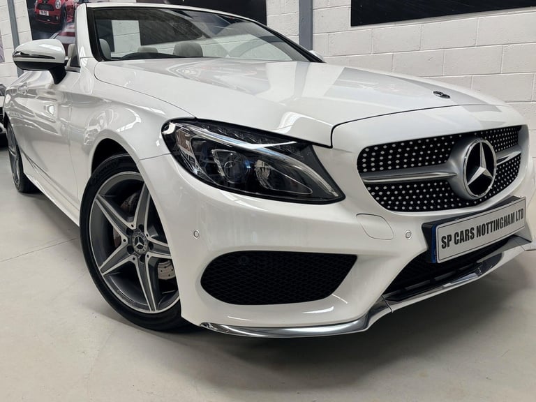 2017 Mercedes-Benz C Class 2.0 C200 AMG Line Cabriolet 2dr Petrol G-Tronic+ Euro 6 (s/s) (184 ps)...