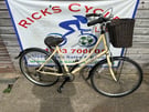 Ammaco Classic 21” Frame Ladies Town Bike, Refurbished, Good Condition