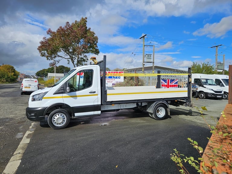 2023 ON 23 PLATE FORD TRANSIT 350 LEADER TDCI RWD LWB DROPSIDE PICK UP ULEZ FREE