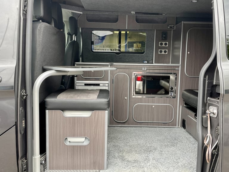 2022 Ford Transit Custom 2.0 EcoBlue 185ps Low Roof Sport Auto Camper with Pop Top PANEL VAN Dies...