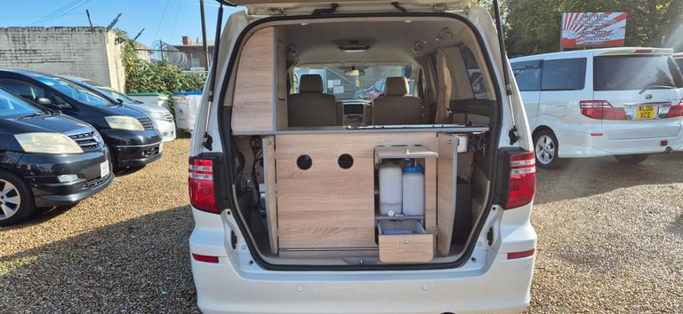 Toyota Alphard 1/2 Berth Campervan with Fridge