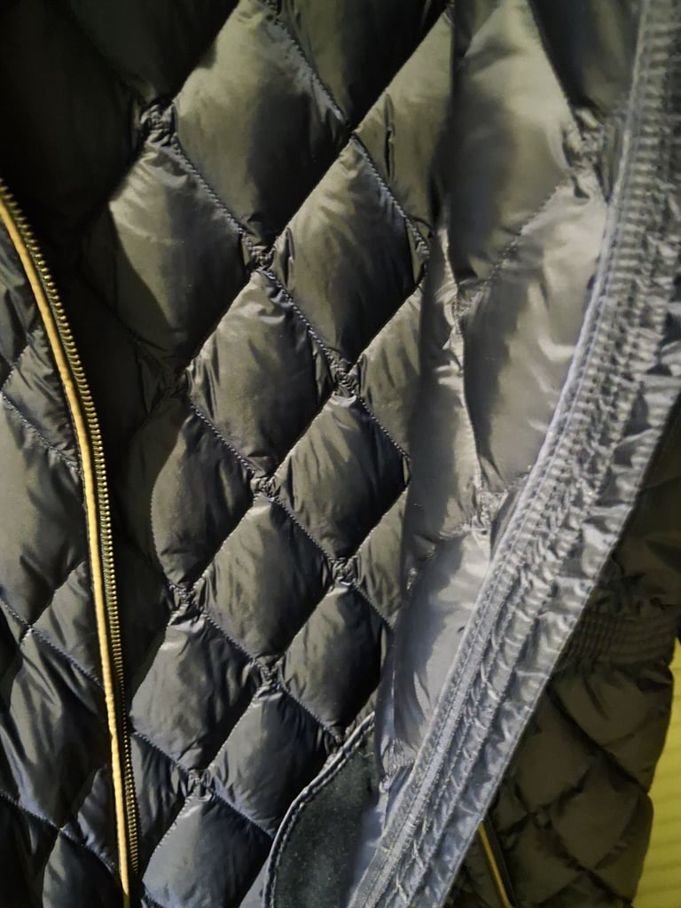 Ladies Blue Quilted Coat size18