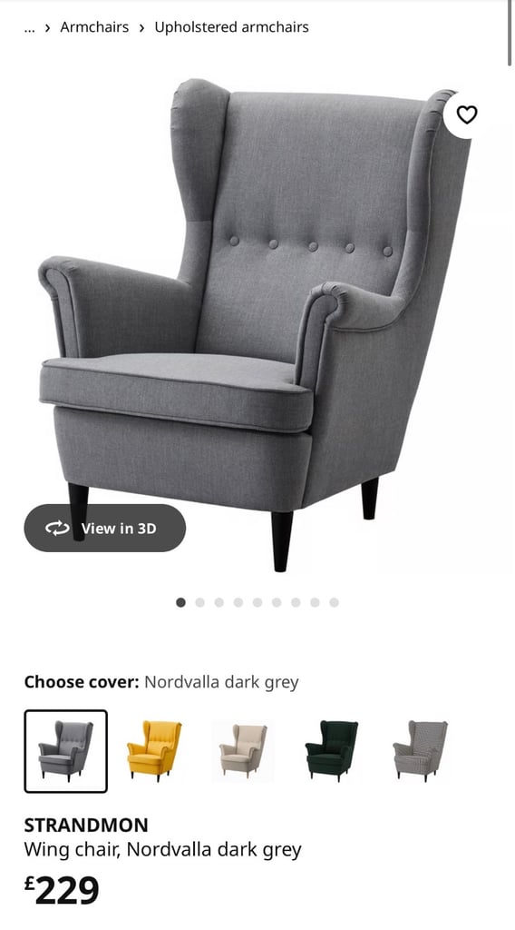 image for IKEA Strandmon Reading Chair