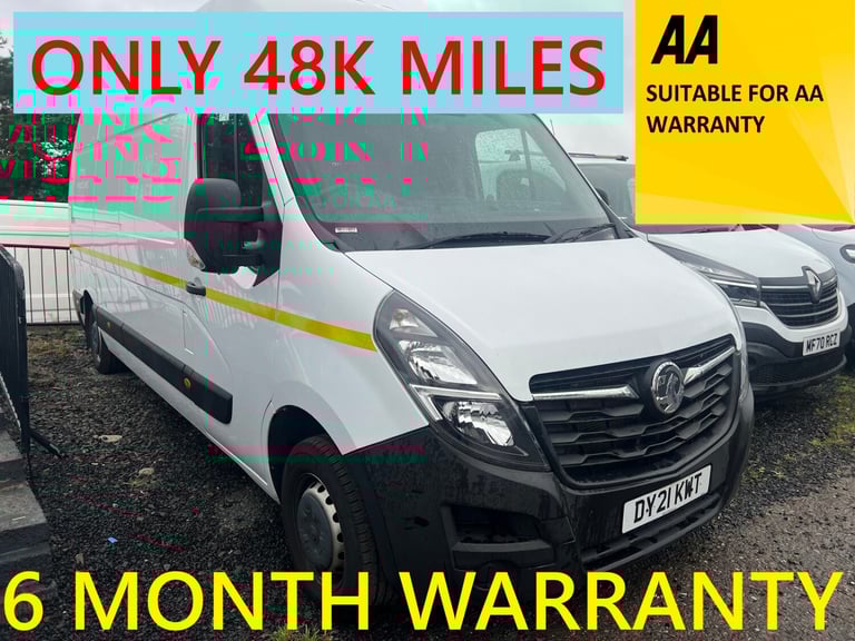 image for 2021 Vauxhall Movano 2.3 Turbo D 135ps H3 Van PANEL VAN Diesel Manual