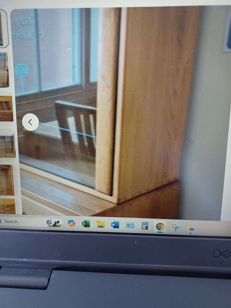 ERCOL WINDSOR MODELS - DISPLAY TOP 2161 AND HIGH SIDEBOARD 2074H 