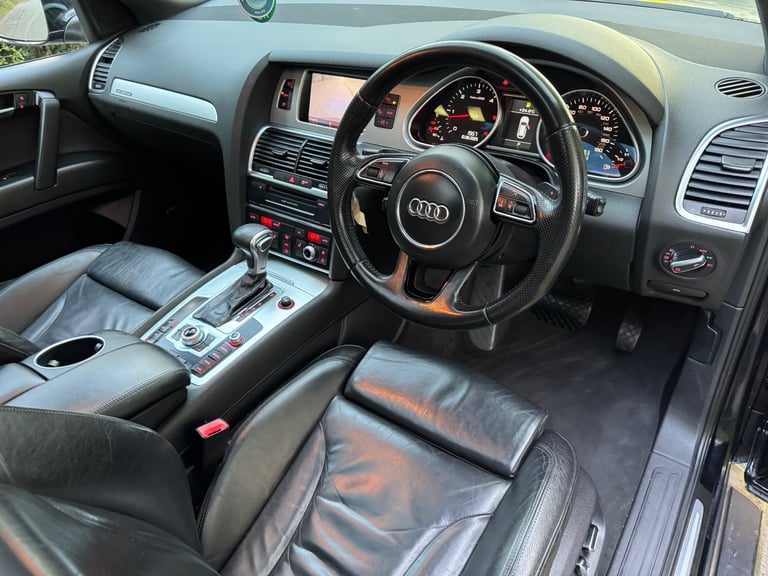 AUDI Q7 3.0 TDI QUATTRO S-LINE 7 SEATER~CHEAPER TAX BAND~BIG SPEC~
