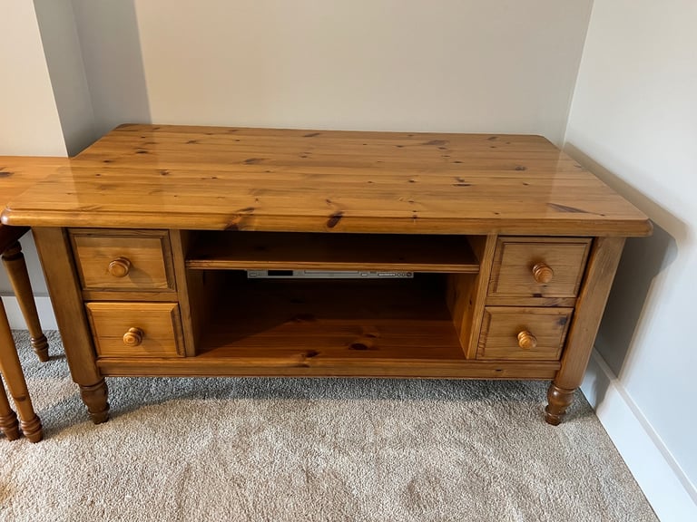 Ducal solid wood TV stand, media unit, or coffee table.