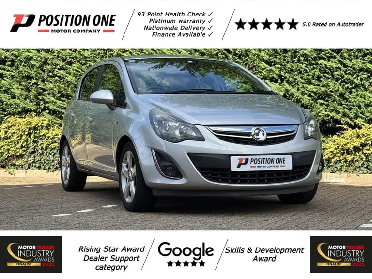 image for 2013 Vauxhall Corsa 1.4 16V SXi Hatchback 5dr Petrol Manual Wide Ratio Euro 5 (A/C) (100 ps) Hatc...