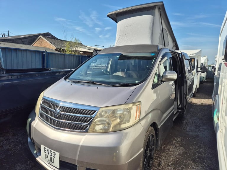 Toyota Alphard Pop Top Campervan 2003