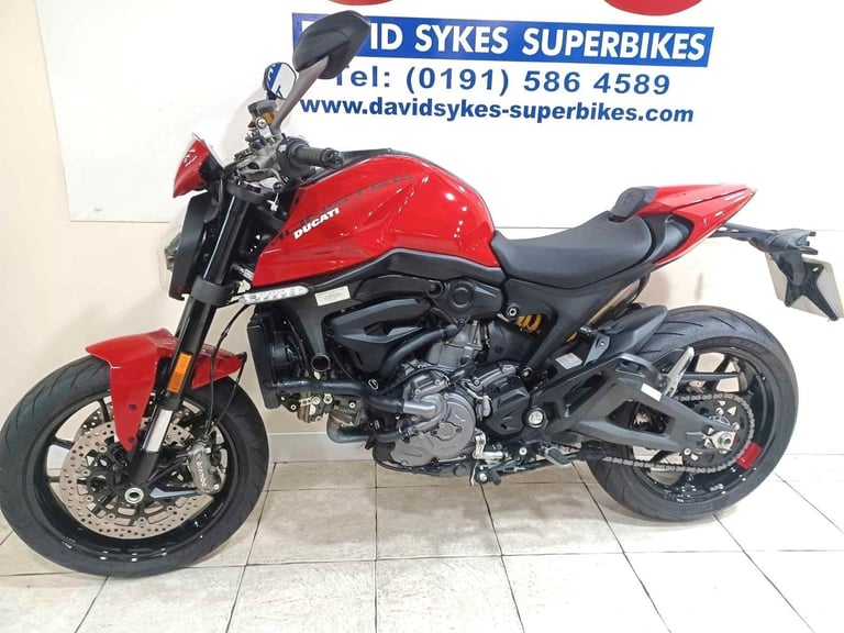 Ducati Monster PLUS 937  21-REG ONLY 1136 DRY MILES ITS MINT £8999.OTR