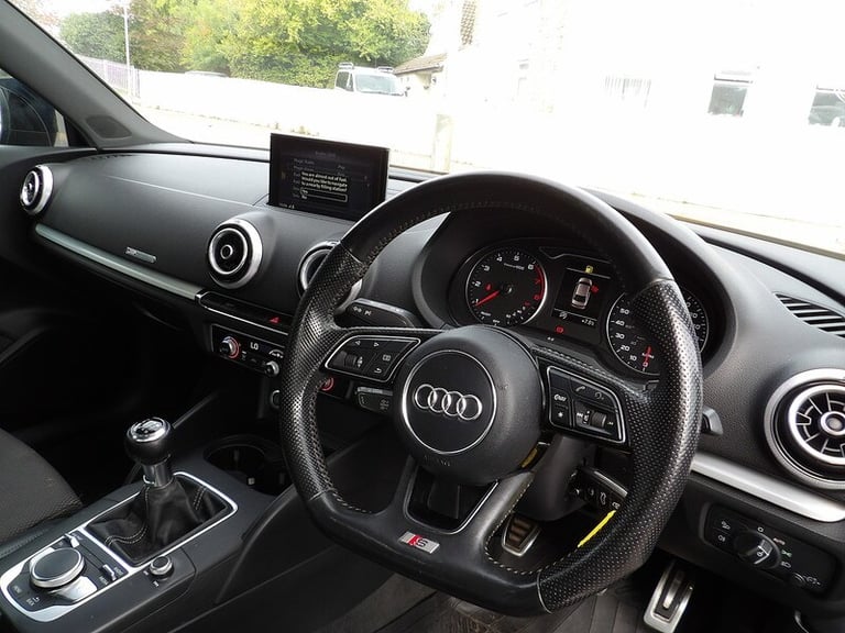 2016 Audi A3 1.4 TFSI S Line 4dr SALOON PETROL Manual