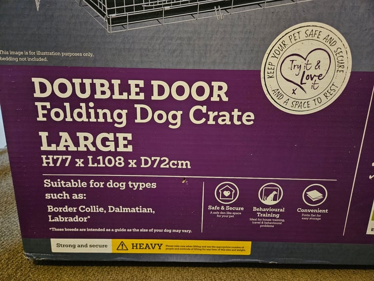 Pets at Home Dog Crate Large
