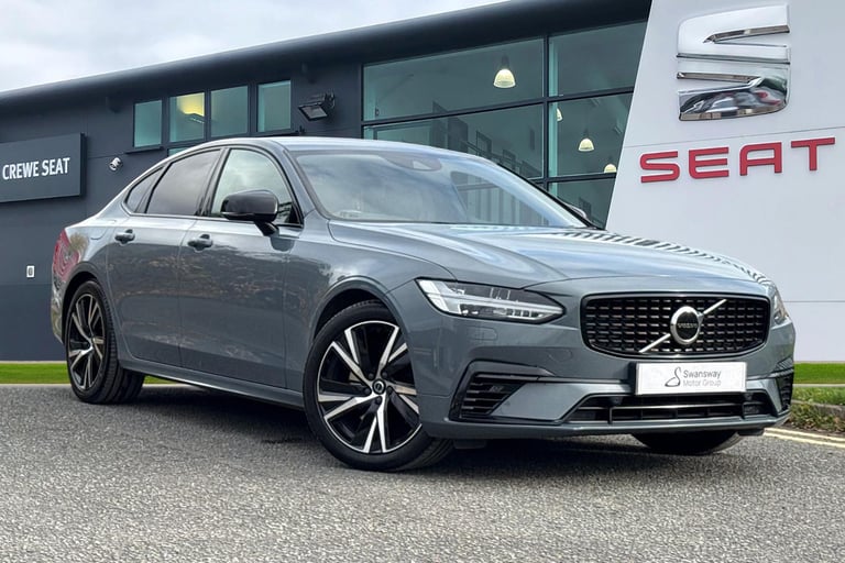 2021 Volvo S90 2.0h T8 Recharge 11.6kWh R-Design Saloon 4dr Petrol Plug-in Hybrid Auto AWD Saloon...