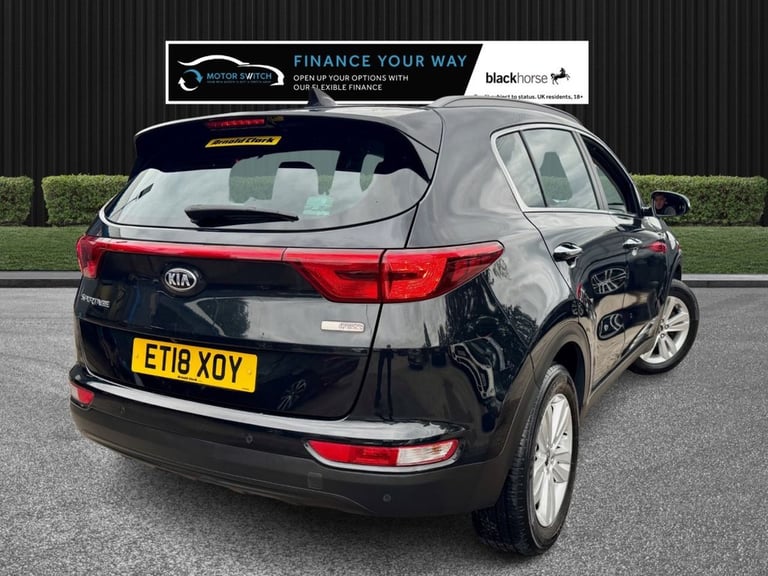 2018 18 KIA SPORTAGE 1.6 GDI 2 SUV 5DR PETROL MANUAL EURO 6 (S/S) (130 BHP)